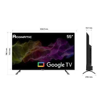 ACONATIC Google TV 55 Inch 4K QLED 55QS710AN 2023  